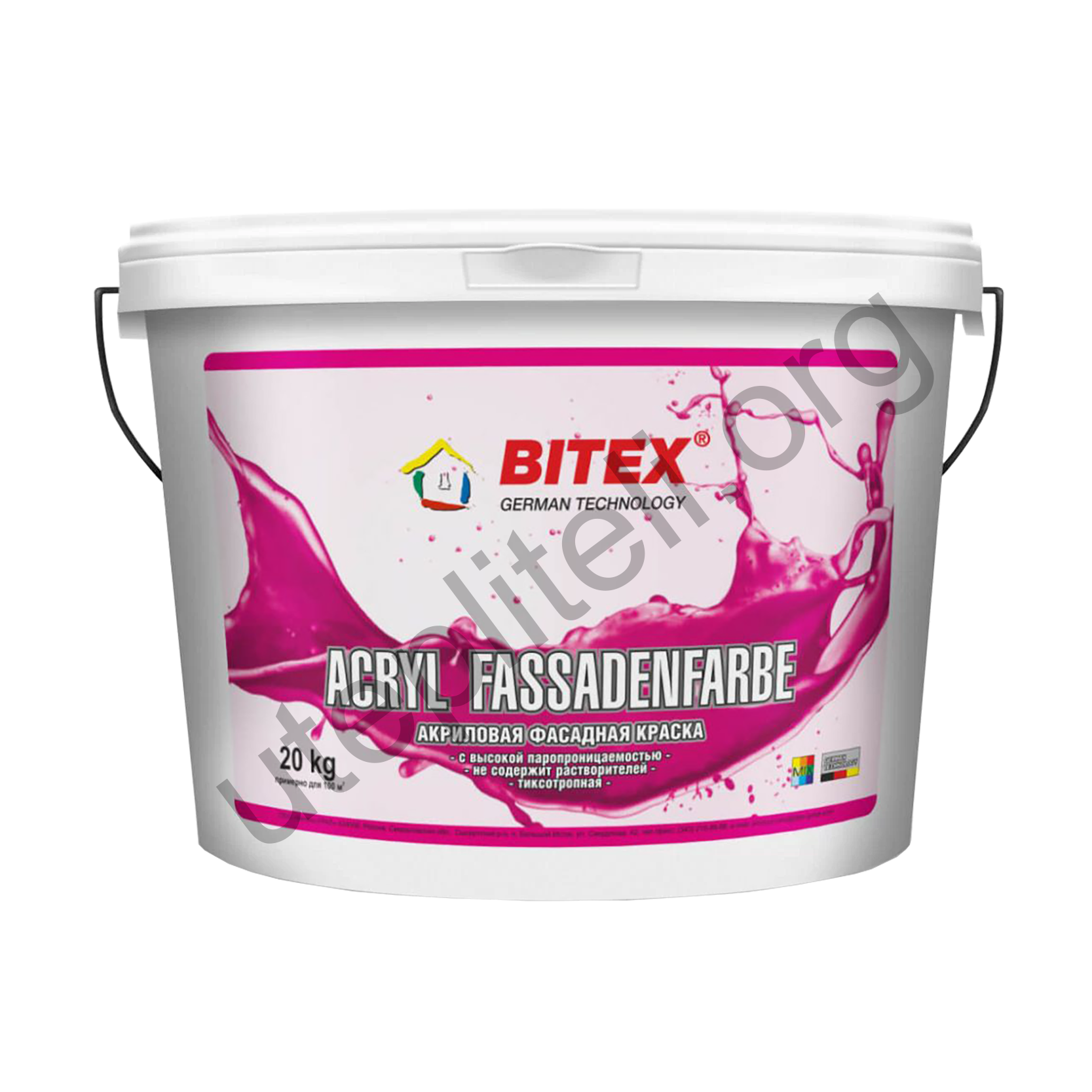 Каталог фасадной краски. Акриловая фасадная краска Acryl Fassadenfarbe Base 1 13,3 л ( 20 кг ). Fassadenfarbe краска фасадная. Штукатурка фасадная силоксановая. Фасадная краска Holzer Fassadenfarbe 086.